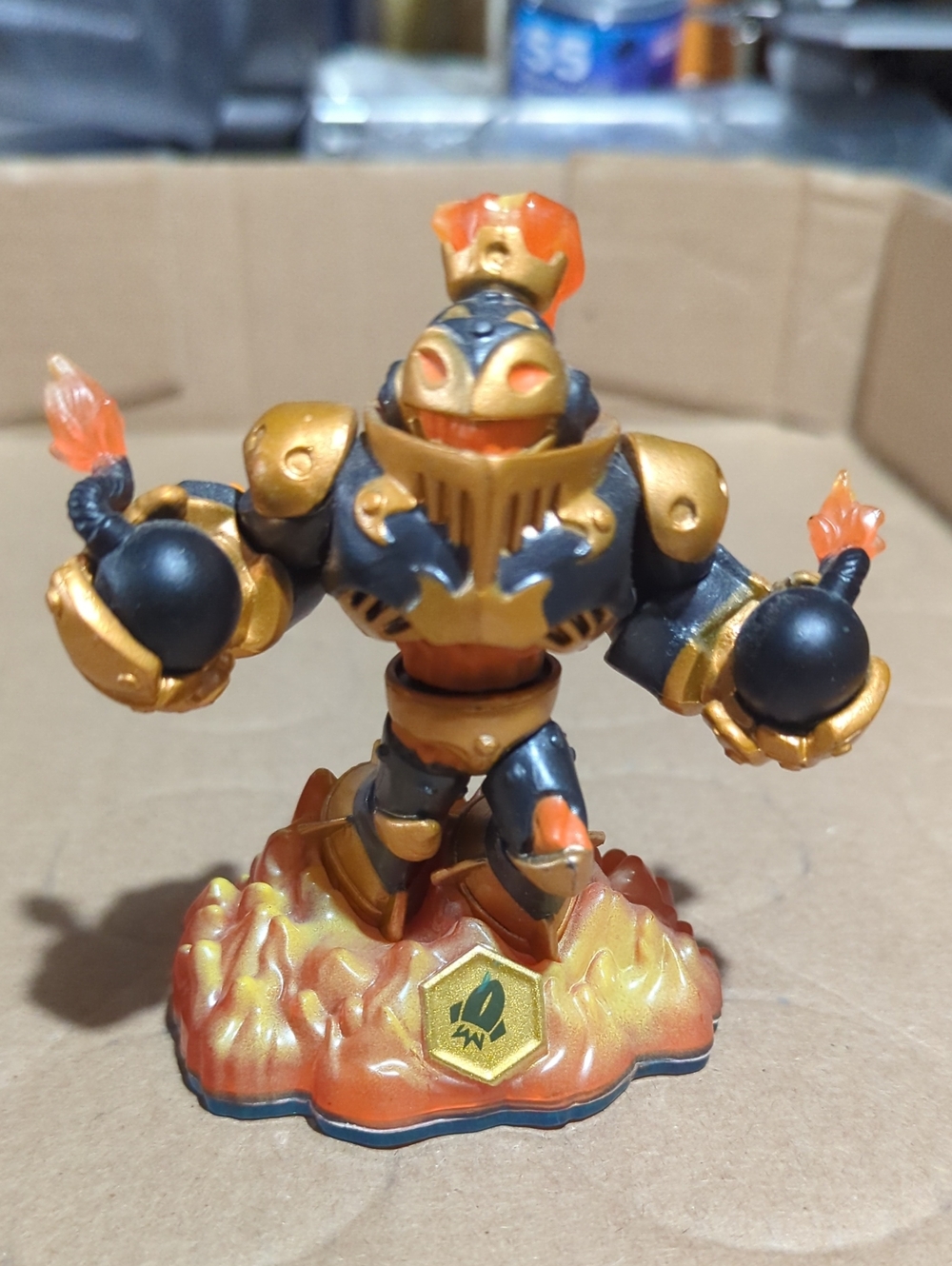 Blast Zone, a fire-element character from the video game Skylanders: Swap Force